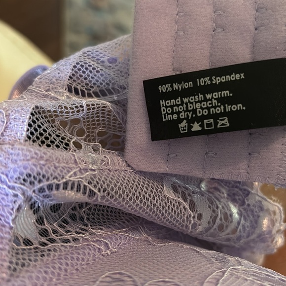 PLUS lingerie. PURE BEAUTY one lilac & one a medium grey 44DD BEAUTIFUL LACE💗💗 - Picture 6 of 7